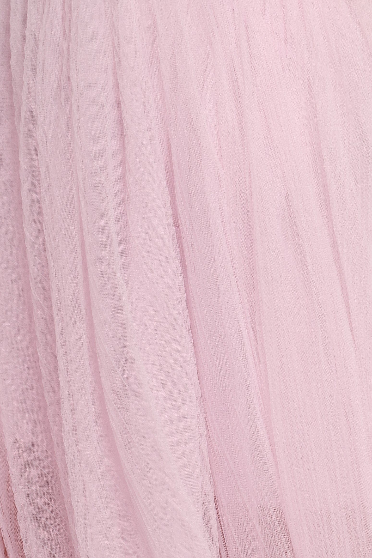 Anabella Strapless Maxi Dress - Pale Pink